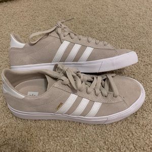 Tan Adidas Campus Shoes